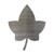 Ivy Leaf Steel Cutout Shape - Raw Metal Wall Art and Craft Supply