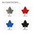 Ivy Leaf Steel Cutout Shape - Raw Metal Wall Art and Craft Supply