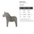 Dala Horse Steel Cutout Shape, Raw Metal Wall Art and Craft Supply