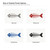 Fish Skeleton Steel Cutout Shape - Raw Metal Wall Art and Craft Supply