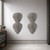 Guitar Pick Steel Cutout Shape - Raw Metal Wall Art and Craft Supply