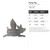 Flying Pig Steel Cutout Shape - Raw Metal Wall Art and Craft Supply