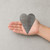 Long Heart Steel Cutout Shape, Raw Metal Wall Art and Craft Supply