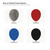 Balloon Outline Steel Cutout Shape - Raw Metal Wall Art and Craft Supply
