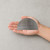 Half Circle Steel Cutout Shape, Raw Metal Wall Art and Craft Supply