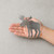 Moose 2 Steel Cutout Shape - Raw Metal Wall Art and Craft Supply
