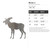 Moose 2 Steel Cutout Shape, Raw Metal Wall Art and Craft Supply