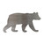 Black Bear Steel Cutout Shape - Raw Metal Wall Art and Craft Supply