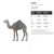 Camel Steel Cutout Shape - Raw Metal Wall Art and Craft Supply