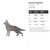 German Shepherd Steel Cutout Shape - Raw Metal Wall Art and Craft Supply