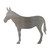 Mule Steel Cutout Shape, Raw Metal Wall Art and Craft Supply