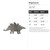 Stegosaurus Steel Cutout Shape - Raw Metal Wall Art and Craft Supply