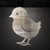 Baby Chick Steel Cutout Shape - Raw Metal Wall Art and Craft Supply