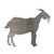 Goat 2 Steel Cutout Shape, Raw Metal Wall Art and Craft Supply