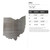 Ohio Steel Cutout Shape - Raw Metal Wall Art and Craft Supply