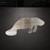 Manatee Steel Cutout Shape - Raw Metal Wall Art and Craft Supply