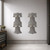 Liberty Bell 2 Steel Cutout Shape - Raw Metal Wall Art and Craft Supply