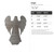 Angel Steel Cutout Shape - Raw Metal Wall Art and Craft Supply