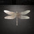 Dragonfly Steel Cutout Shape - Raw Metal Wall Art and Craft Supply