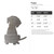 Puppy Steel Cutout Shape - Raw Metal Wall Art and Craft Supply
