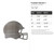 Football Helmet 3 Steel Cutout Shape - Raw Metal Wall Art and Craft Supply