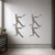 Baseball Player Steel Cutout Shape, Raw Metal Wall Art and Craft Supply
