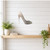 High Heel Steel Cutout Shape - Raw Metal Wall Art and Craft Supply