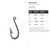 Fish Hook Steel Cutout Shape, Raw Metal Wall Art and Craft Supply