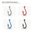 Fish Hook Steel Cutout Shape, Raw Metal Wall Art and Craft Supply