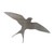 Swallow Steel Cutout Shape - Raw Metal Wall Art and Craft Supply