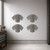 Dog Head Steel Cutout Shape, Raw Metal Wall Art and Craft Supply