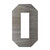 Letter O Steel Cutout Shape - Raw Metal Wall Art and Craft Supply