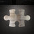 Puzzle Piece Steel Cutout Shape - Raw Metal Wall Art and Craft Supply