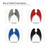 Angel Wings Steel Cutout Shape - Raw Metal Wall Art and Craft Supply