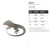 Iguana Steel Cutout Shape - Raw Metal Wall Art and Craft Supply
