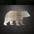Grizzly Bear Steel Cutout Shape - Raw Metal Wall Art and Craft Supply