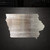 Iowa Steel Cutout Shape - Raw Metal Wall Art and Craft Supply