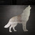 Howling Wolf Steel Cutout Shape, Raw Metal Wall Art and Craft Supply