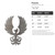 Phoenix Steel Cutout Shape - Raw Metal Wall Art and Craft Supply
