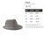 Fedora Steel Cutout Shape - Raw Metal Wall Art and Craft Supply