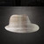 Fedora Steel Cutout Shape, Raw Metal Wall Art and Craft Supply