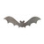 Bat 2 Steel Cutout Shape - Raw Metal Wall Art and Craft Supply