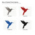 Hummingbird 2 Steel Cutout Shape, Raw Metal Wall Art and Craft Supply