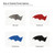 Bat Wing Steel Cutout Shape - Raw Metal Wall Art and Craft Supply