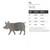 Pig Steel Cutout Shape - Raw Metal Wall Art and Craft Supply