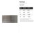 Rectangle Steel Cutout Shape - Raw Metal Wall Art and Craft Supply