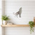 Wolf Steel Cutout Shape - Raw Metal Wall Art and Craft Supply
