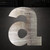 Lowercase Letter A Steel Cutout Shape, Raw Metal Wall Art and Craft Supply