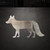 Fox Steel Cutout Shape - Raw Metal Wall Art and Craft Supply