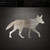 Coyote Steel Cutout Shape - Raw Metal Wall Art and Craft Supply